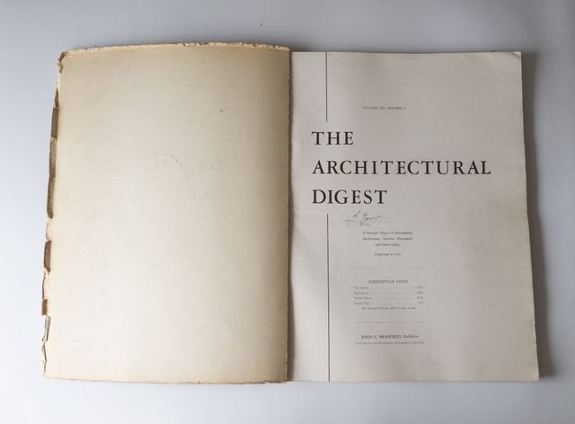 Revista AD / The Architectural Digest (1951)