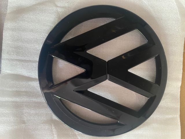 2 Emblemas VW - Negro