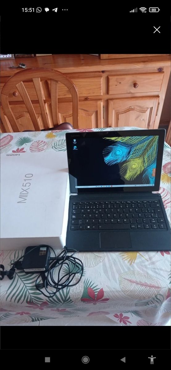 Lenovo Ideapad Miix 510 + accesorios