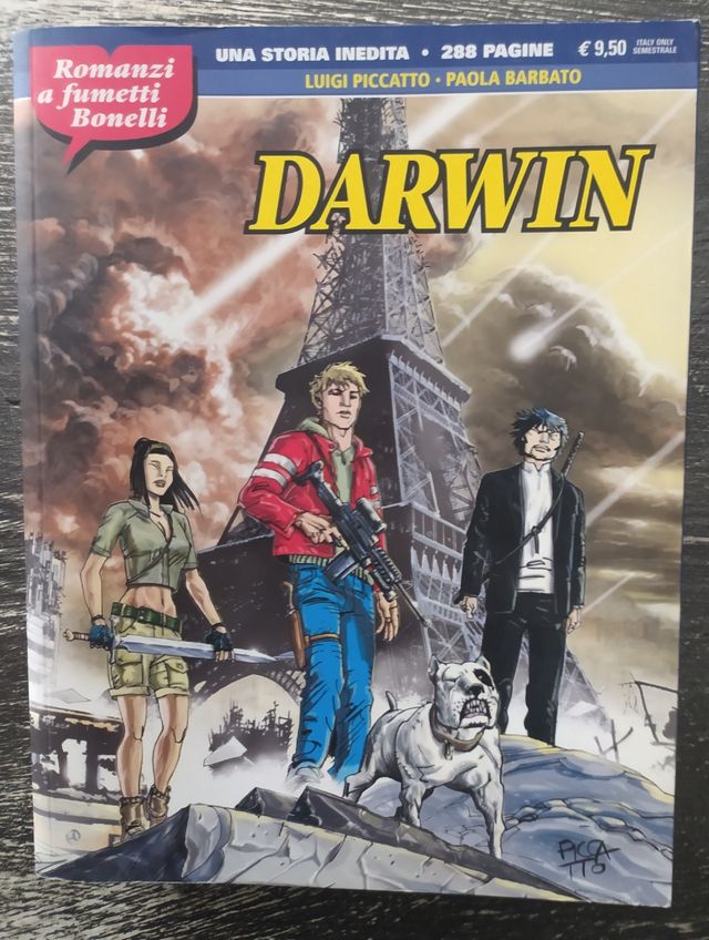 Romanzi a fumetti Bonelli - Darwin 