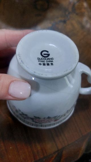 Juego café porcelana china