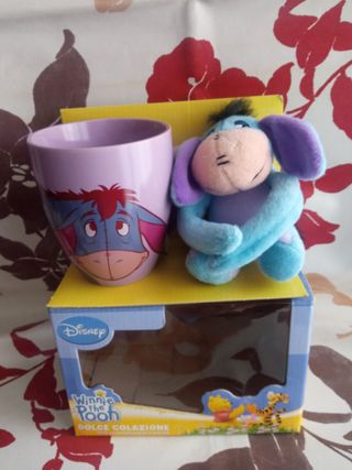 Disney Tazza e peluche portatovagliolo Winnie Pooh