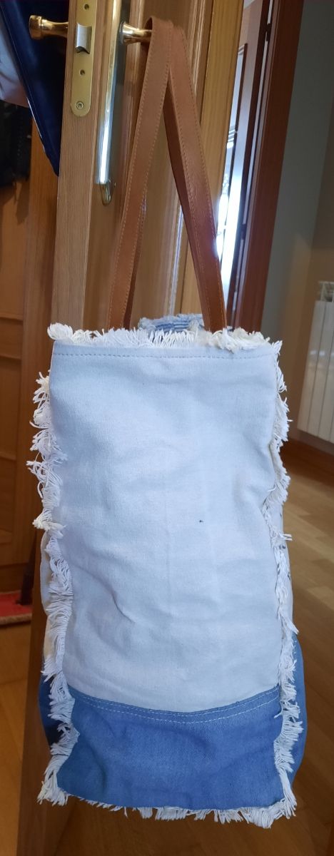 Bolsa playa Welch Spring & Co Impecable