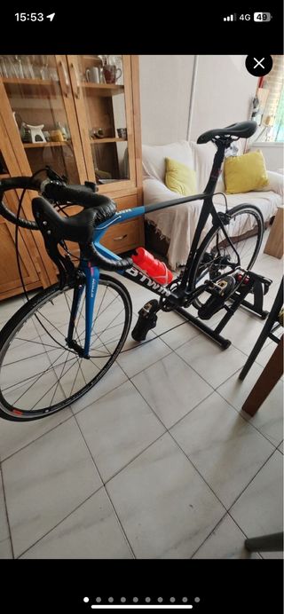 Bicicleta carretera carbono BTWIN