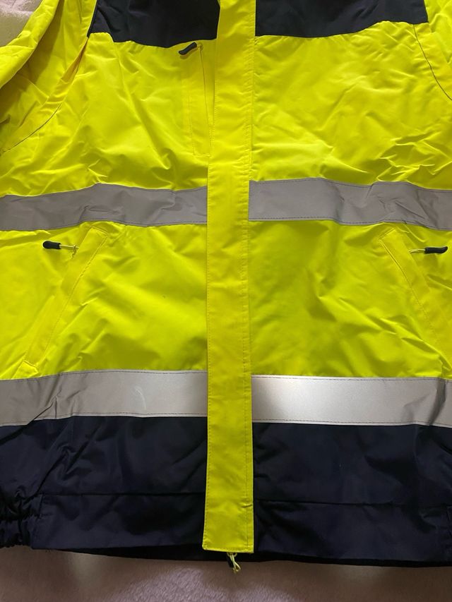 Chaqueta trabajo fosforita