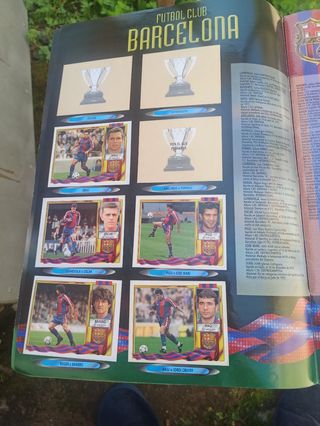 ÁLBUM CROMOS  TEMPORADA 1994-1995.