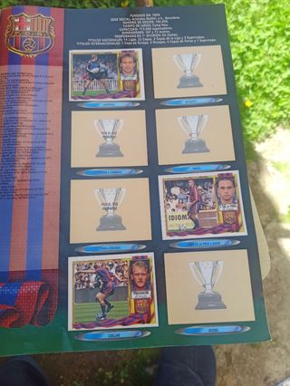 ÁLBUM CROMOS  TEMPORADA 1994-1995.