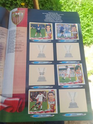 ÁLBUM CROMOS  TEMPORADA 1994-1995.