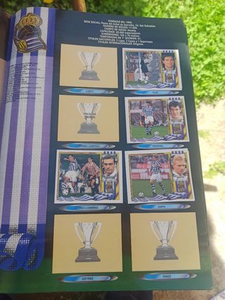 ÁLBUM CROMOS  TEMPORADA 1994-1995.