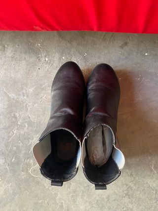 Botines italianos de piel 36