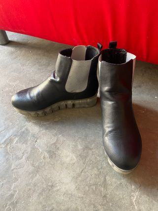 Botines italianos de piel 36