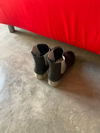 Botines italianos de piel 36