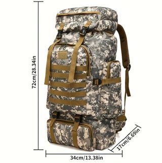 Mochila Táctica Gran Capacidad