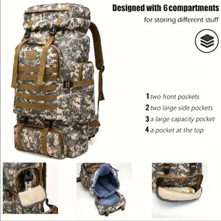 Mochila Táctica Gran Capacidad