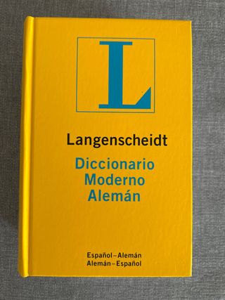 DICC. MODERNO ALEMAN-ESPAÑOL /LANGENSCHEIDT