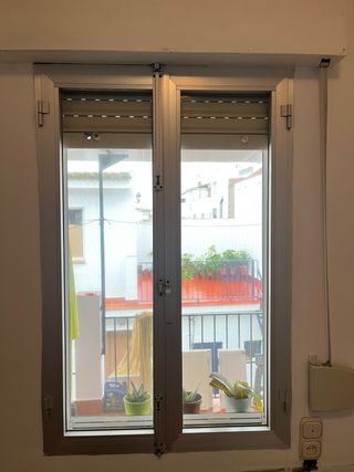 Ventanas aluminio gris