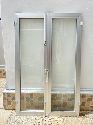 Ventanas aluminio gris