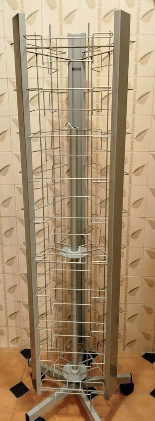 Expositor giratorio para felicitaciones, tarjetas