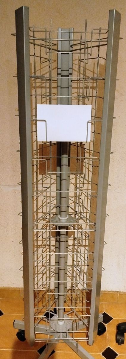 Expositor giratorio para  felicitaciones, tarjetas