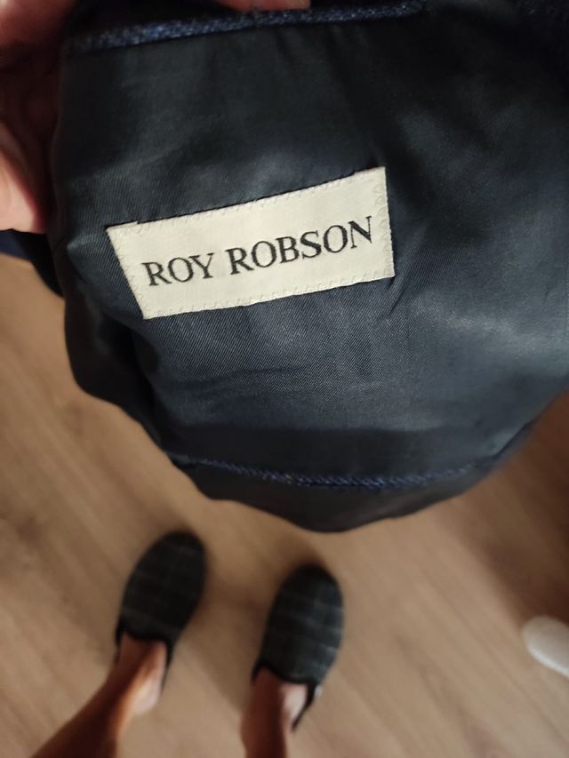 Americana de caballero de cuadros .