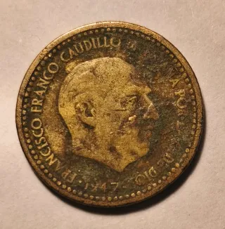 Antiguas pesetas 1947