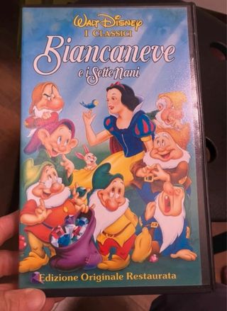 Vhs Biancaneve e i sette nani