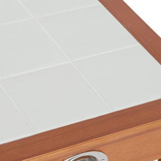 Carrello Cucina Legno con Cassetti Portaposate 2 R