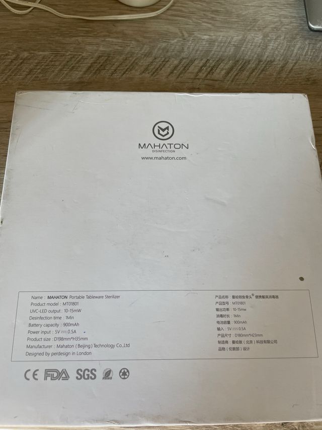 portable tableware sterilizer usato