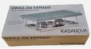 Grill da tavolo Kasanova con pietra ollare – usato