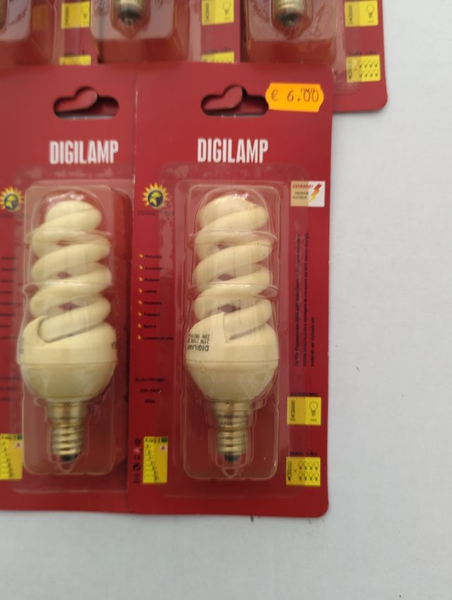 10x Bombillas Calida 25W Rosca E14