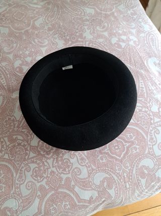 Sombrero bombín negro