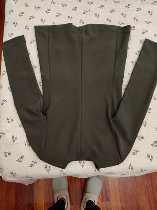 Blazer Zara verde militar