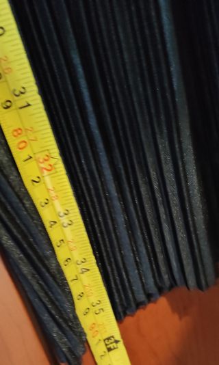 Pantaloni palazzo grigio scuro, XXL-XXXL