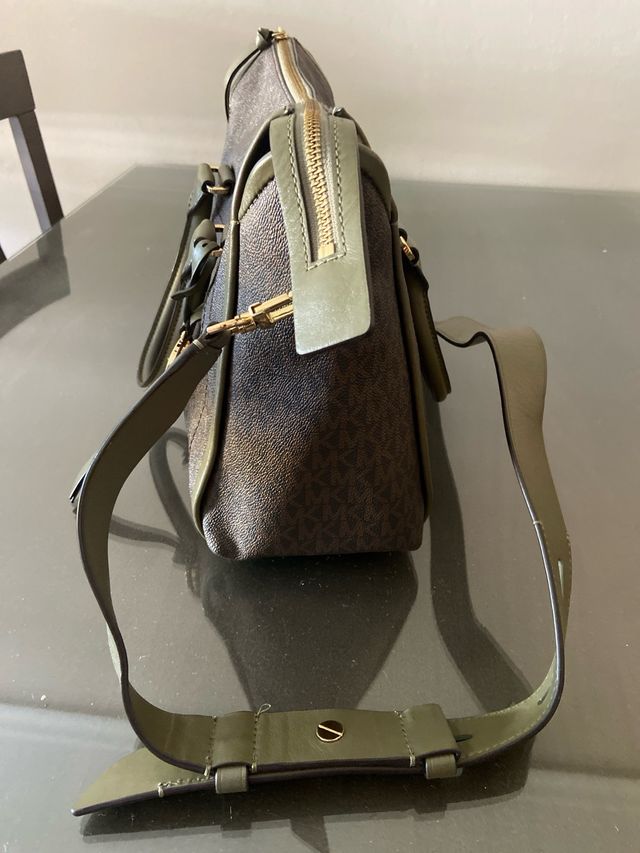 Bolso Michael Kors - Marrón y Verde