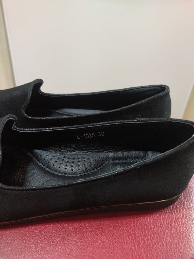 Zapatos negros talla 39