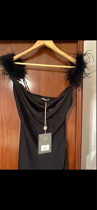Vestido House of CB negro talla XS