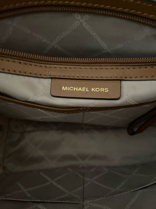 Bolso Michael Kors beige y marrón