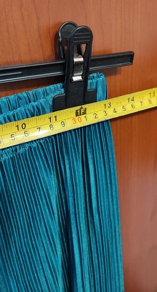 Pantaloni palazzo verde brillante, XXL - XXXL