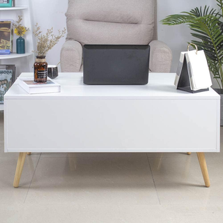 Tavolino Tavolo Soggiorno Salone con Rialzo Vano C