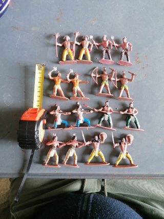 16 Soldatini Indiani Vintage