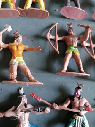 16 Soldatini Indiani Vintage