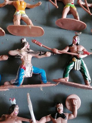 16 Soldatini Indiani Vintage