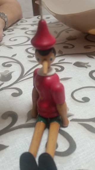 Burattino Pinocchio in legno