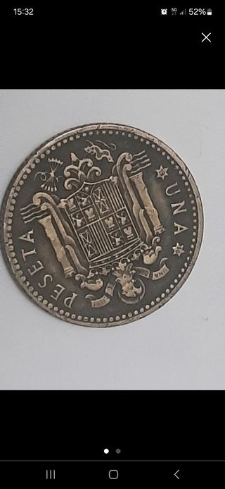Moneda 1 Peseta Franco 1947