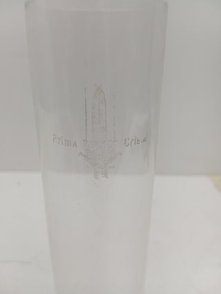 Cilindro vetro lampada - trasparente