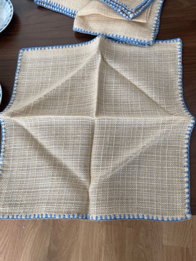 Juego café VINTAGE porcelana Naj Oleari +servillet