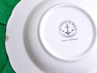 Platos La Cartuja de Sevilla 
