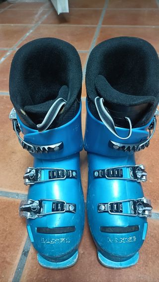 Botas esquí  y esquies niñ@ - talla 28/33 