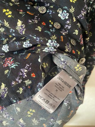 Camisa Zadig Voltaire estampado floral