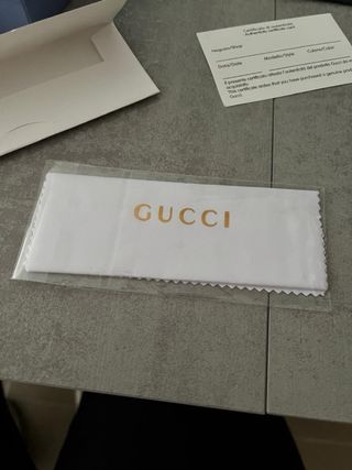 Gafas Gucci - Blancas y Negras